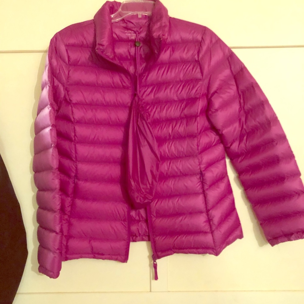 Pink winter jacket